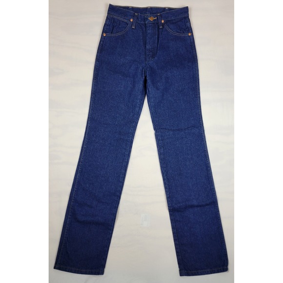Wrangler Other - Wrangler 936PWD Cowboy Cut Slim Fit Jeans Dark Indigo Blue Mens 28x34 High Rise